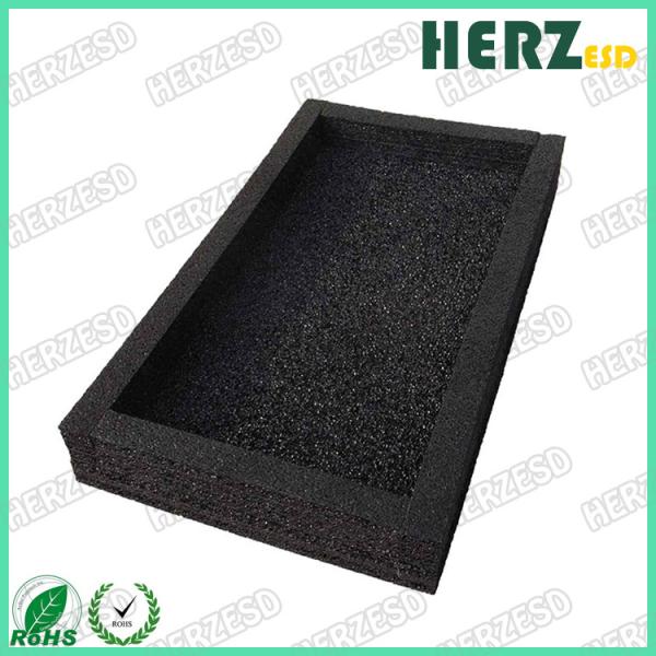 China Sensitive Device Packing ESD Foam Sheets , ESD Conductive Foam Customized Size on sale China Sensitive Device Packing ESD Foam Sheets , ESD Conductive Foam Customized Size on sale