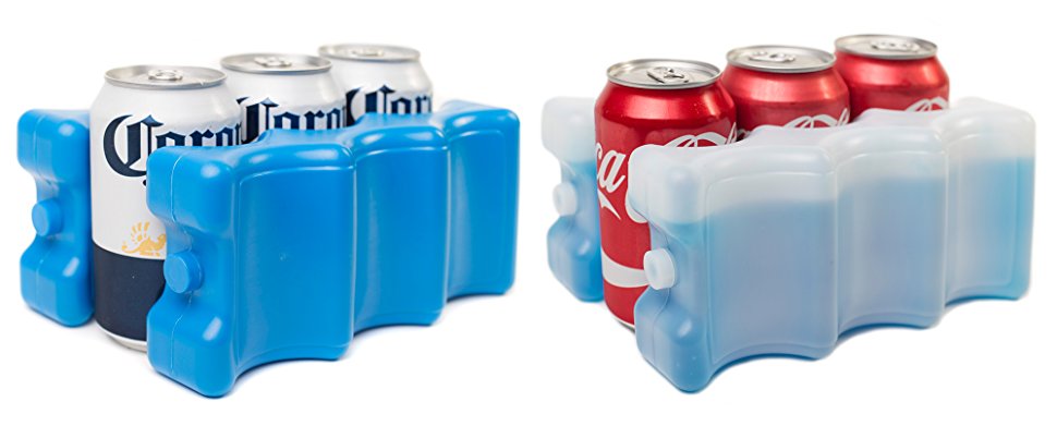 Lunch Cooler Bags Use Gel Cooling Box/Pack, Freezer Ice Box For Fruits, Gel Ice Brick