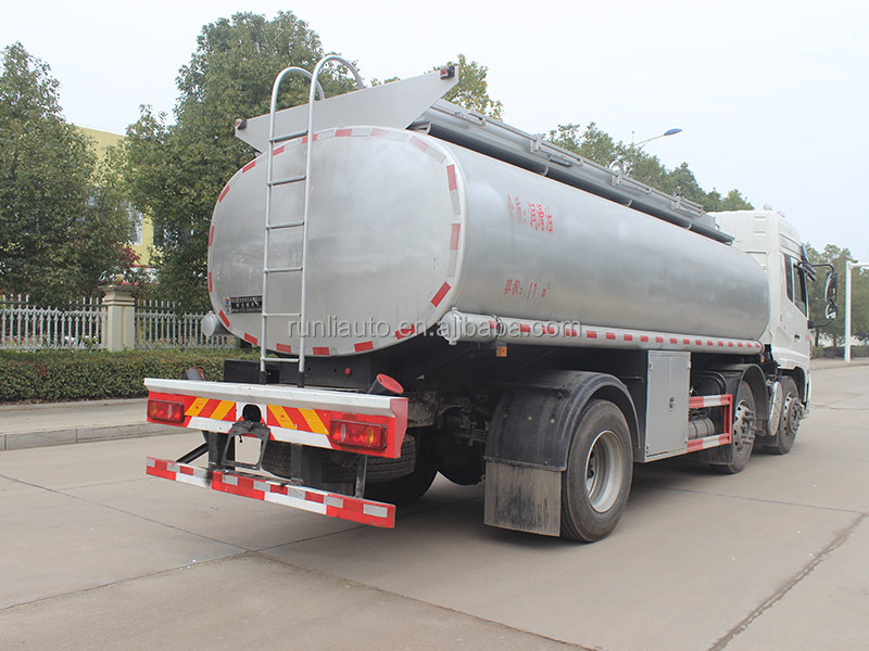 Dongfeng Three Axle Chemical Tanker Truck Common Liquid Transport Vehicle