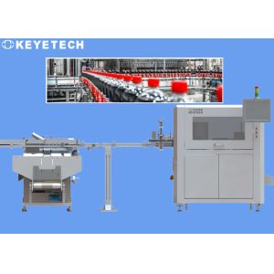 Online with Capping Machine 1881 Cap Closures Visual Inspection System