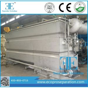  Ecopro 5m3/H Capacity DAF System with 0.55kw Air Compressor and 3kw Dissolved Pump Power for Wastewater Treatment Manufactures