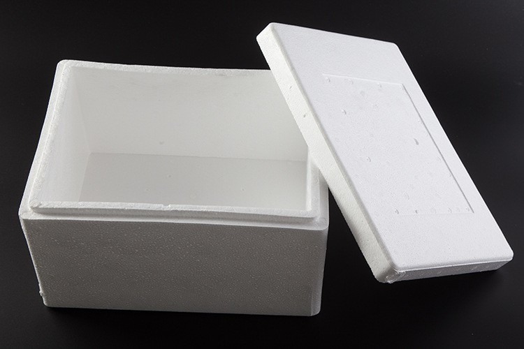 High Density Liquor Express Packaging Foam Box Shockproof Bottle Foam Box EPS Shaped Red Wine Foam Products