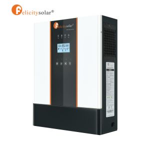 China Felicity PV 500Vdc 5kw hybrid inverters Solar inverter hybrid pure sine wave offgrid 5kw hybrid solar inverter on sale
