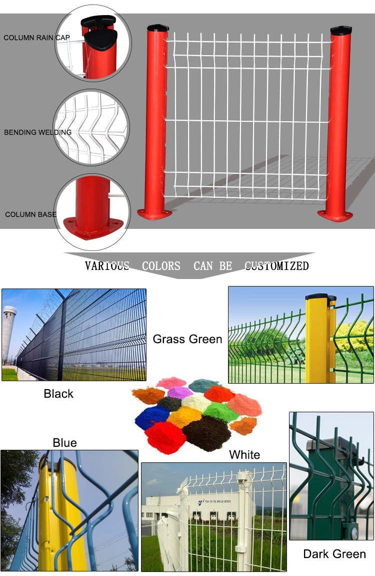 diamond wire mesh sports ground fence 72 inch
