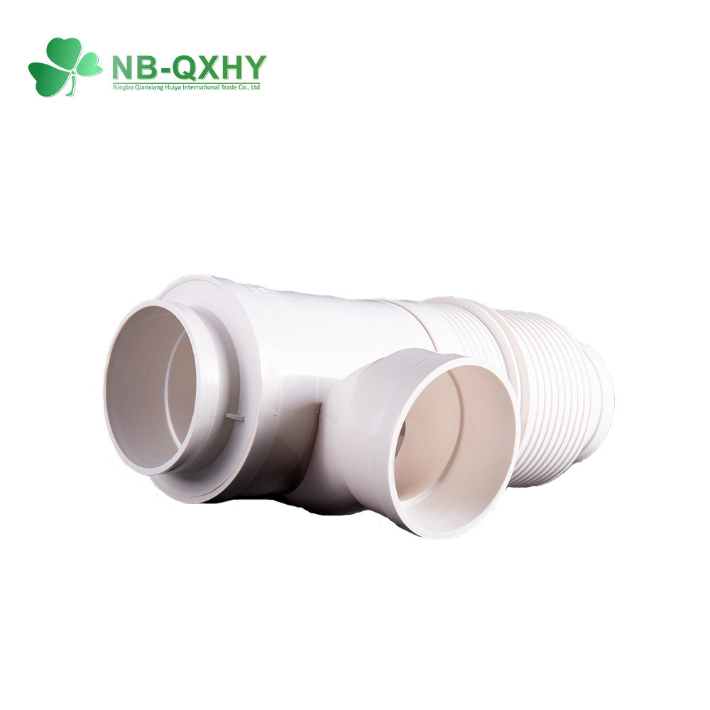 Plastic PVC Irrigation Drainage Pipe Fittings Three Dimensional Cross Tee for Same-Layer Whirlpool