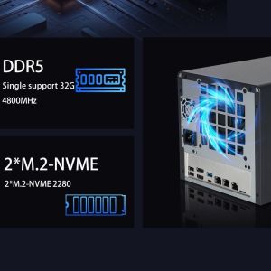 NAS Server N150 3-Network 8-Bay Interface Network Attached Storage Enclosure