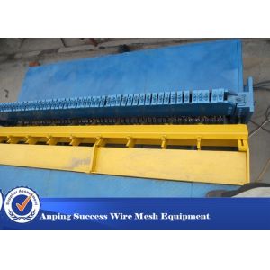  Galvanized Steel Wire Mesh Machine , Wire Mesh Making Machine 60 Times Manufactures
