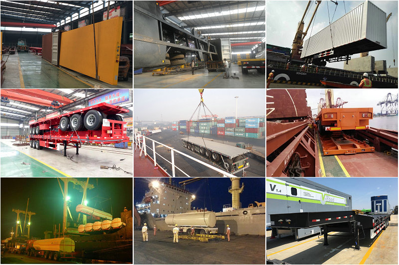 30 Years of Exporting 3 Axle 4 Axle Flat Bed Truck Semi Trailer from ISO9001 Certified