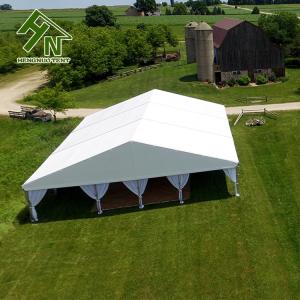  SGS Certified 40*100ft Waterproof Garden Marquee Aluminum Frame 500 People Capacity Manufactures