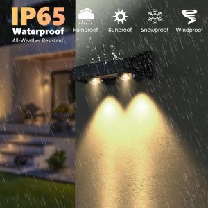 China Monocrystalline Silicon Led  / Solar Fence Light  LED Brightness with 15 Hours Working Time on sale