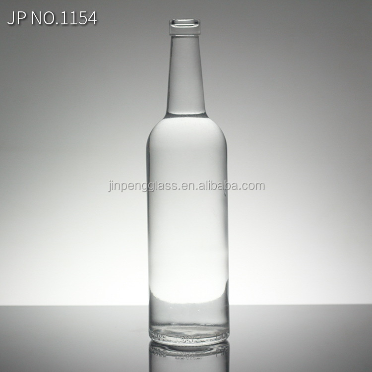 300ML Empty Slender Shape Glass Cooking Oil Bottle Customized for and Industrial