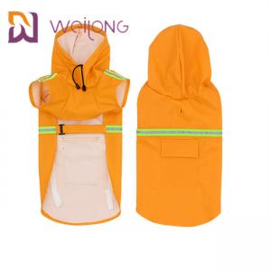 China Waterproof Reflective Dog Windbreaker Jacket Dog Rain Jacket XS - XL size on sale