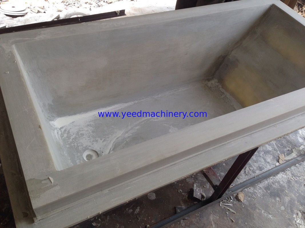 bathtub moulds making skills training--customer from Algeria