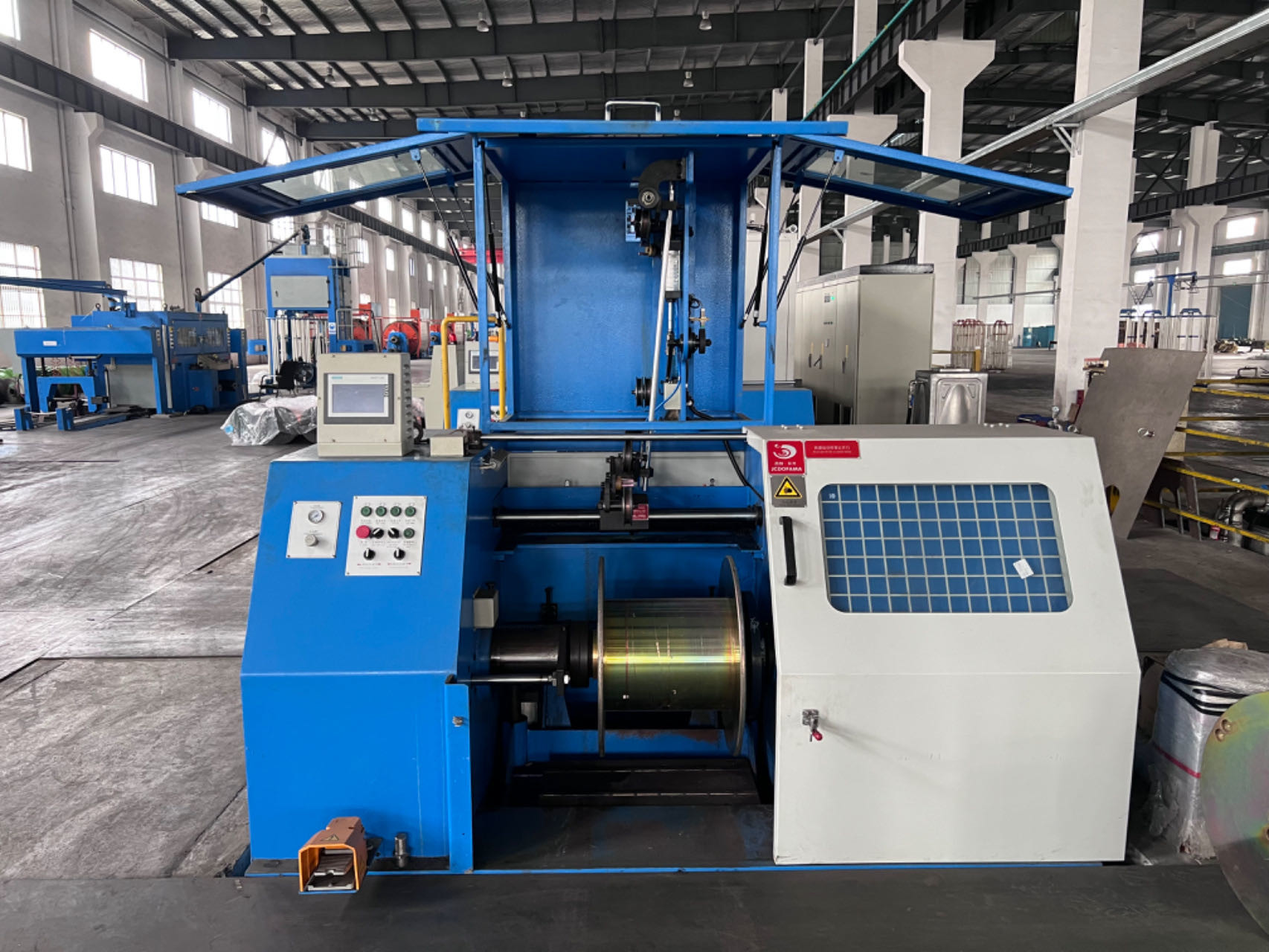 High Speed Copper Wire Bunching Machine With Automatic Tension Control