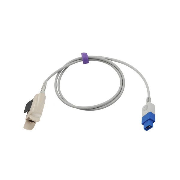 China DB9 9P Connector Spo2 Sensor Probe High Accuracy Comaptible GE Trusignal TS-F-D on sale China DB9 9P Connector Spo2 Sensor Probe High Accuracy Comaptible GE Trusignal TS-F-D on sale