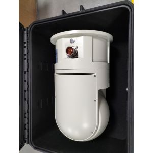 17μM Uncooled FPA EO IR Tracking Gimbal With Thermal Camera And Day Light Camera