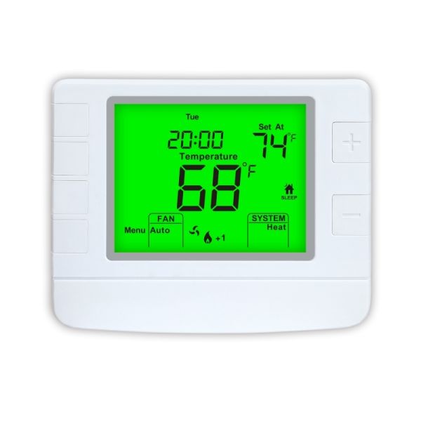 5.58 Sq.in. Display Size Heat Pump Thermostat STN1320 for Enhanced Heating and