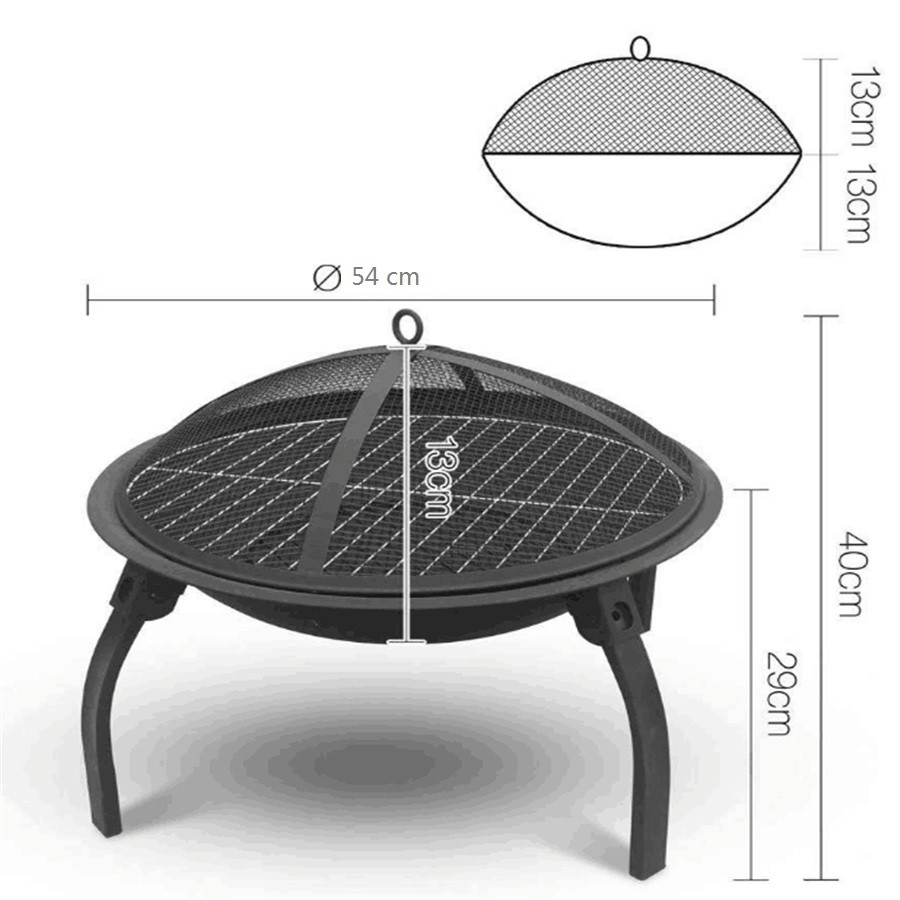 Amazon wood burning fire pit bowl outdoor charcoal patio bbq grill
