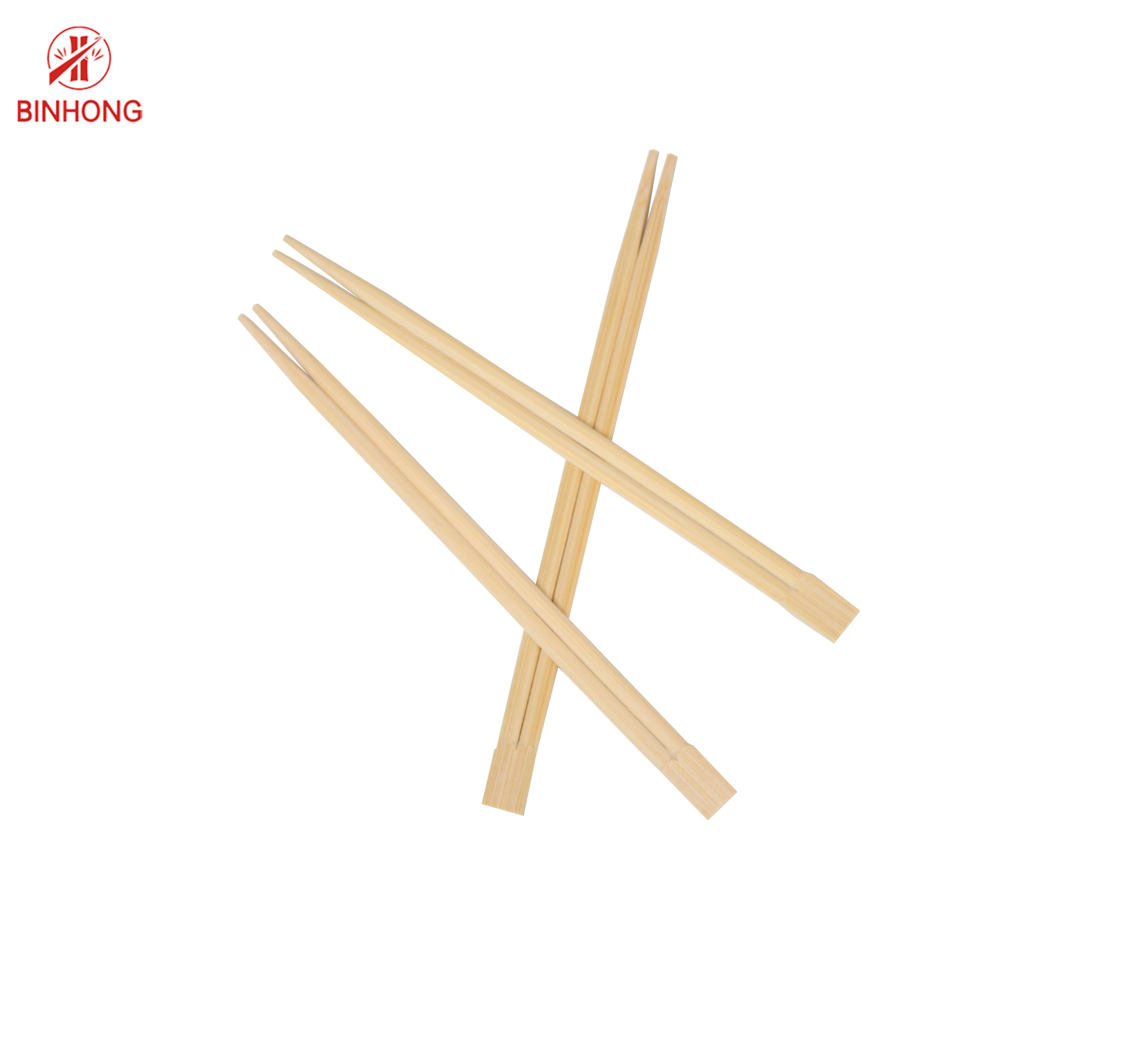 Italy Twins Tensoge Round Bamboo Chopsticks With Paper Wrap 21cm 23cm