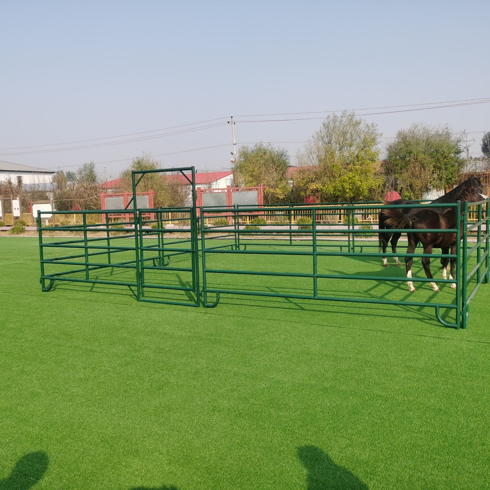 Galvanized Portable Farm Yard Fence