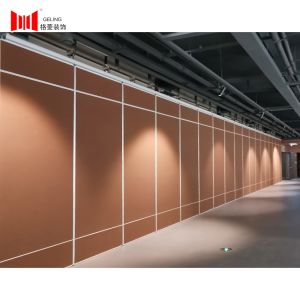  Foldable Modular Movable Partition Wall 3m High MDF Surface Manufactures