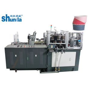 High Speed Paper Bowl Making Machine 60HZ 12KW With Ultrasonic / Hot Air Sealing