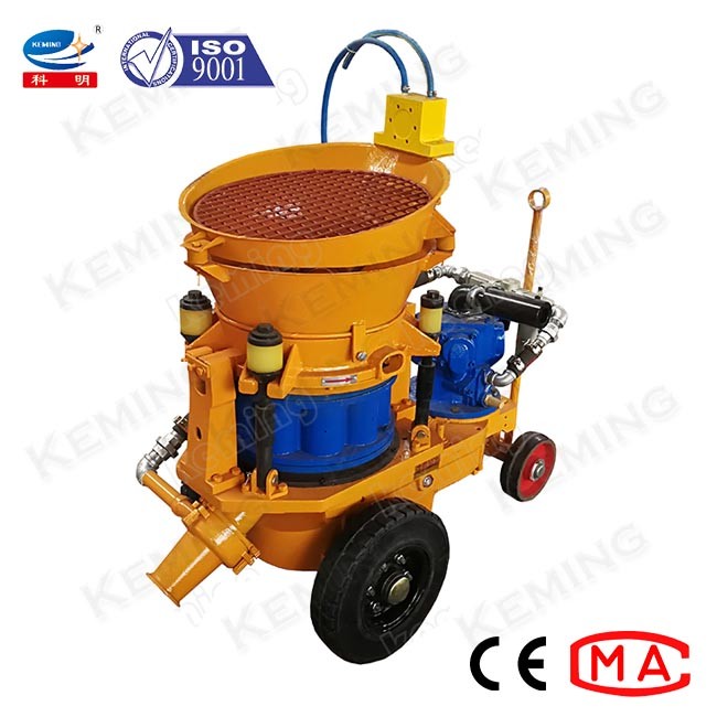 Guniting Jet Spray Dry Mix Shotcrete Machine Underground