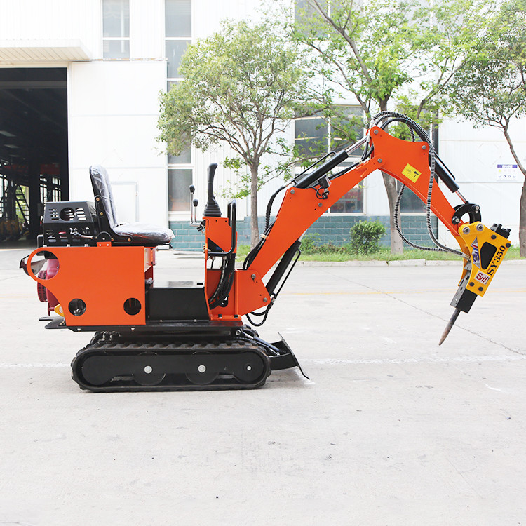 0.8 Ton Mini Crawler Excavators Maximum Excavation Depth 1400mm Small Digger