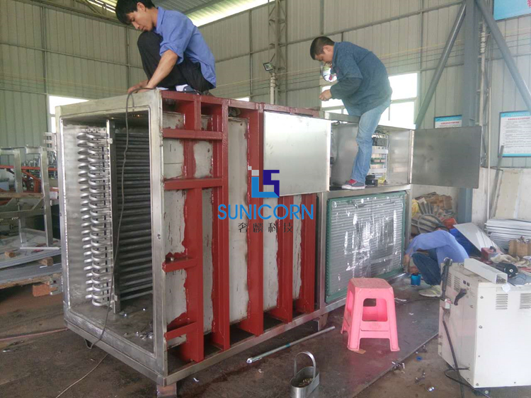 Large Capacity Vacuum Freeze Drying Equipment 380V 50HZ 3P Automatical Control