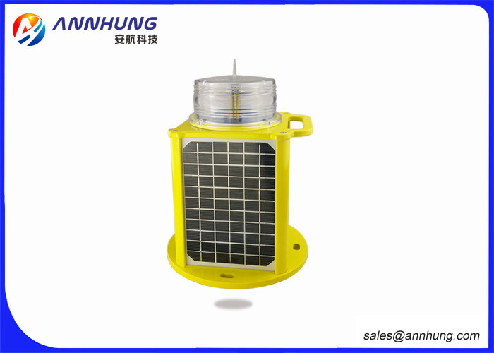 IP68 AH-LS/C-5 Aircraft Warning Light 5 Color LED Solar Powered Marine Lanterns