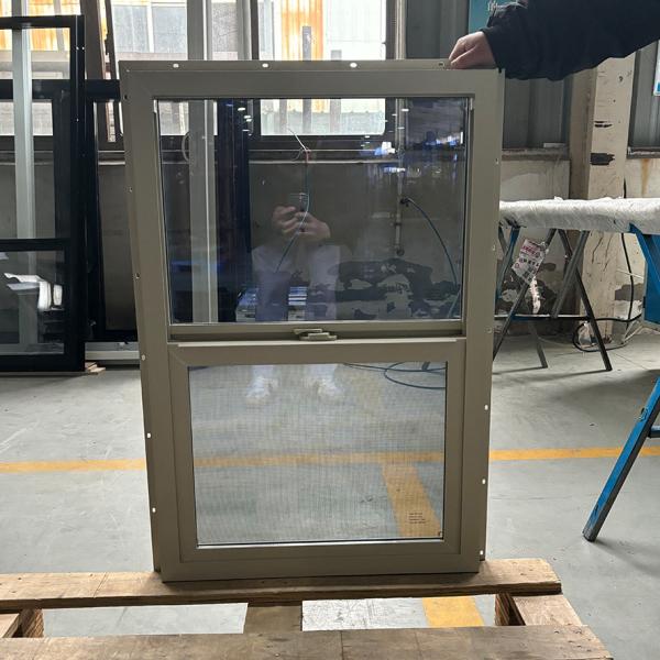 Durable Hardware and Extrusion Profiles Energy- UPVC Vinyl Single Hung Windows