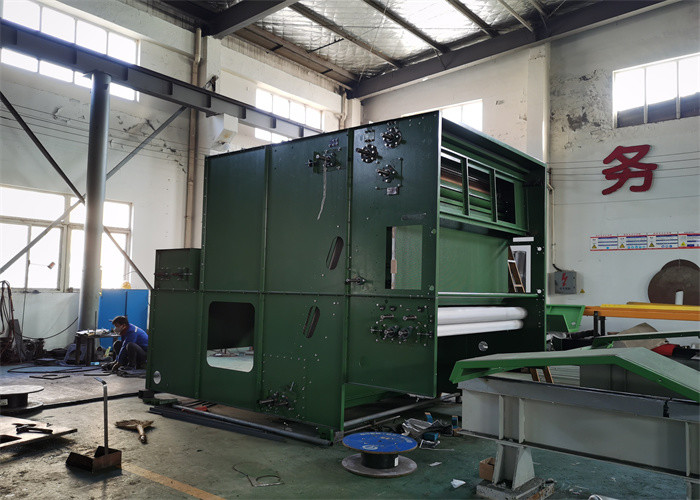 PET Cotton PP Fiber Vibrating Feeder Machine 400kg/h