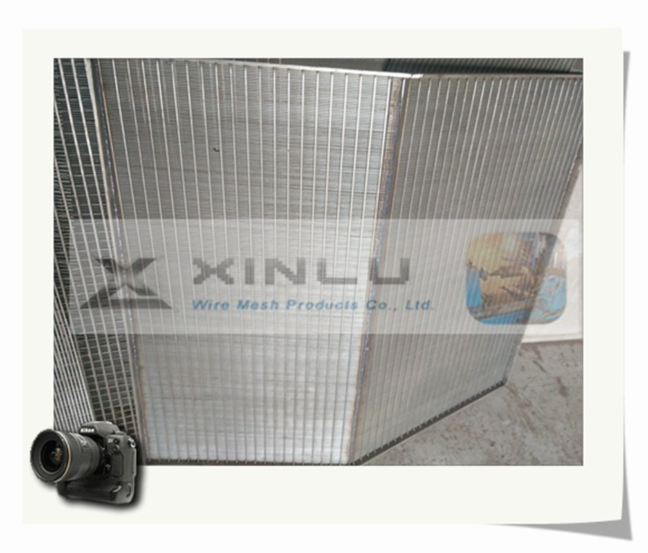 Wedge Wire 100 Mesh Filter Screen Stainless Steel Customized For Water Treatment