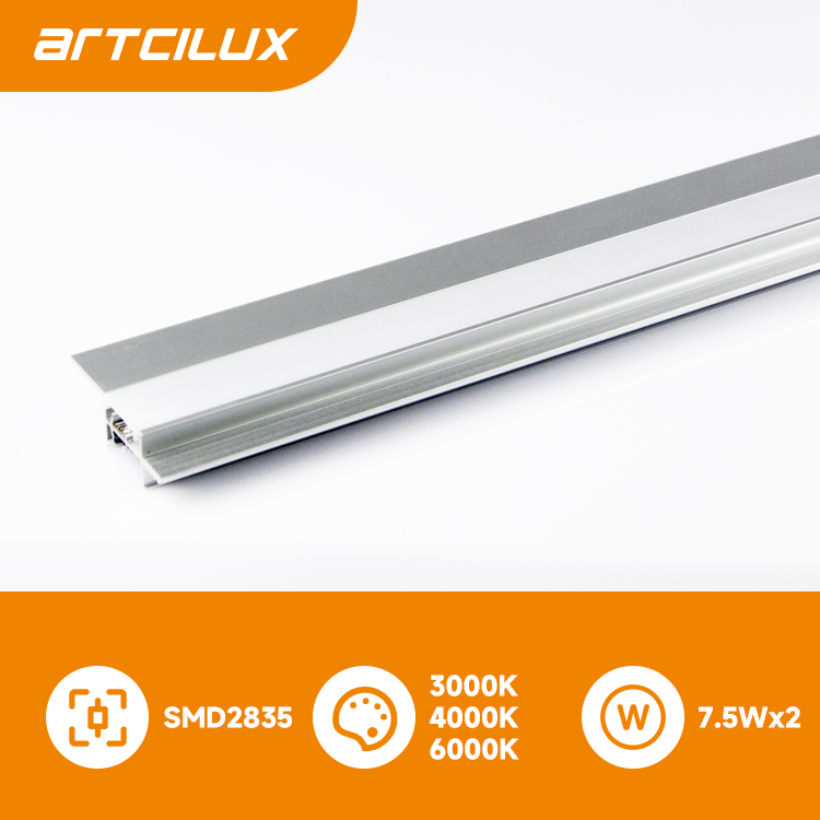 Board Light Wooden Board Alunimiun Profile Indoor Soft Illuminance LED A2700