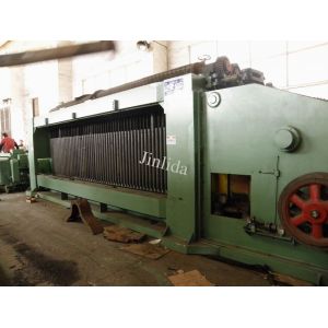 Galvanized Wire Mesh Gabion Machine 120X150mm With Automatic Oil System