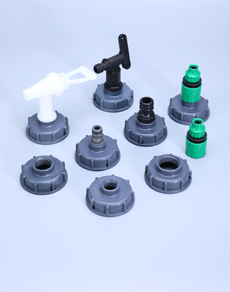 S60*6 Non Leakage IBC Tank Drum Plastic Fittings Check Valve for Irrigation Connector