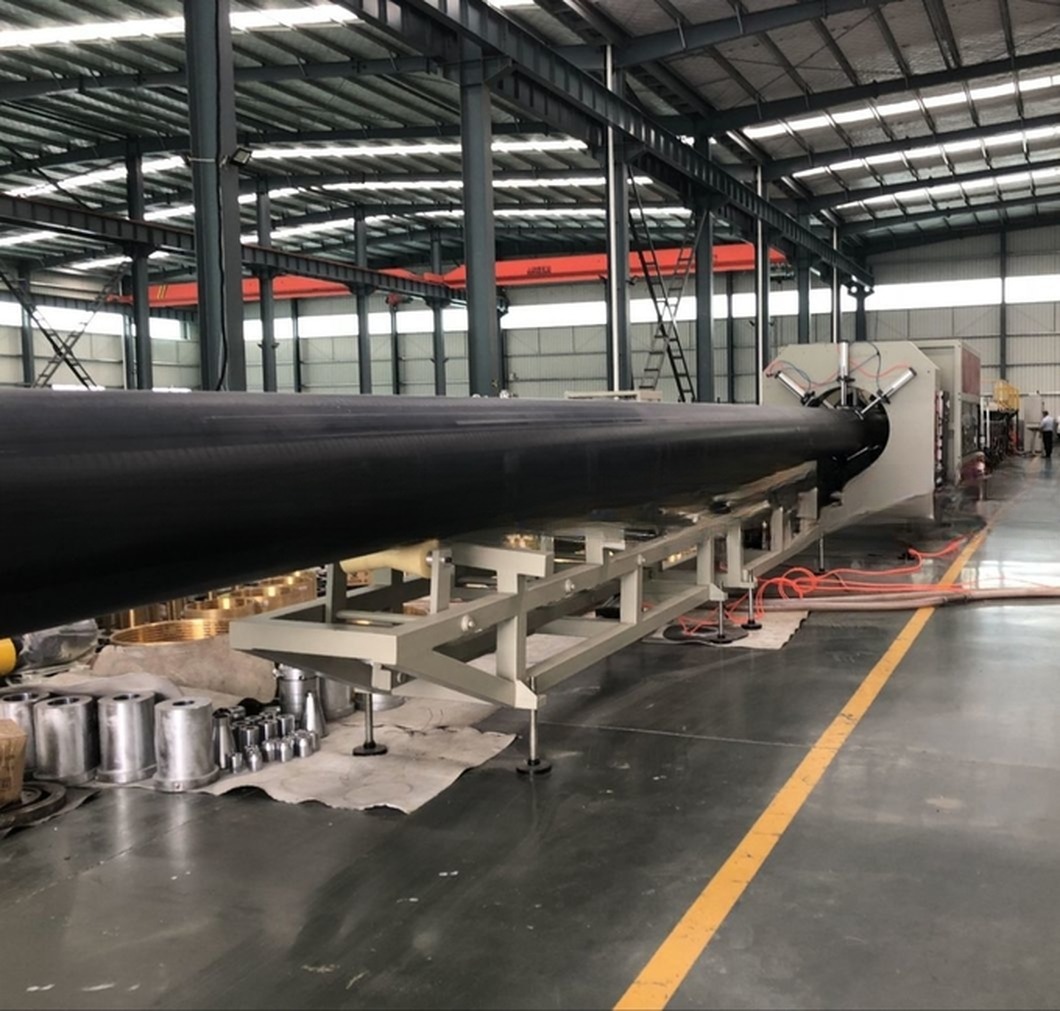 HDPE Water Supply Pipe Extrusion Production Line 50-160 mm
