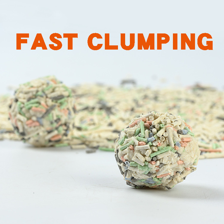 Odor Lock Tofu Clumping Cat Litter Lavender Tofu Based Cat Litter
