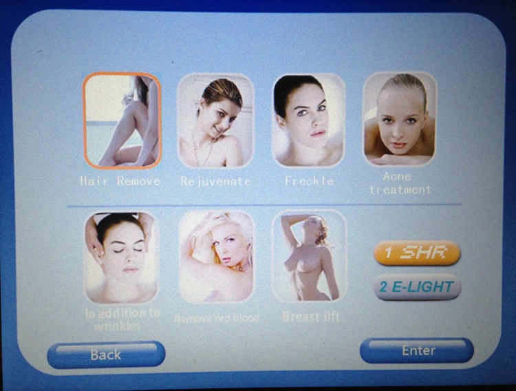 Hopelaser e light IPL Hair Removal Machine fast tattoo removal laser equipment