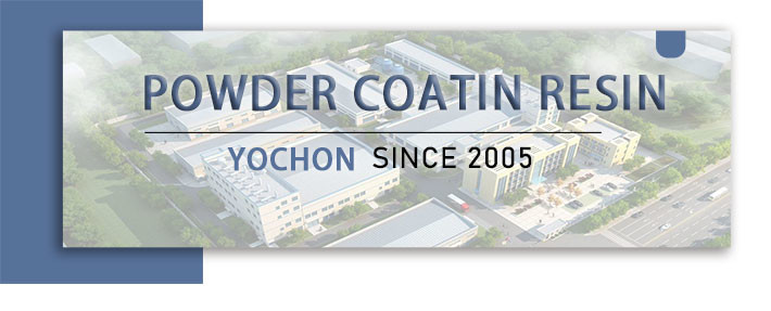 50/50 High Gloss Powder Coating Polyester Resin Good Flow Heat Ressistance