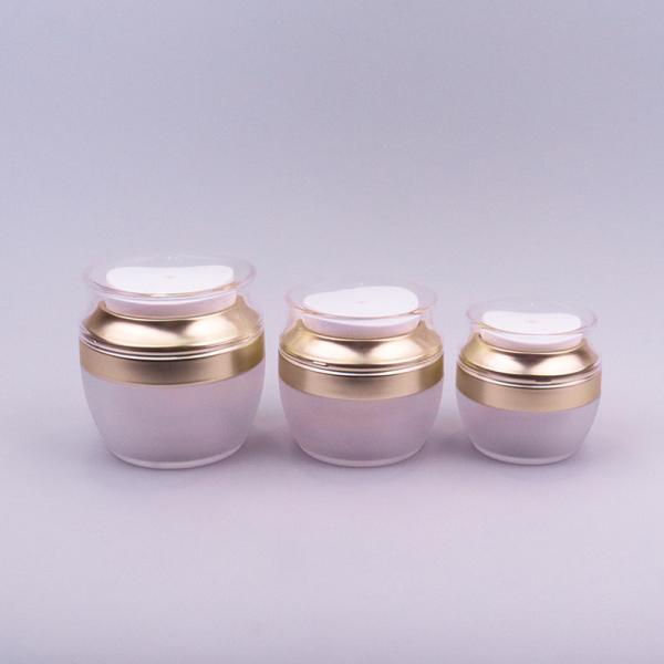 15g 30g 50g Cosmetic Jars Airless Pump Jar For Skin Care Cream And Anti Aging