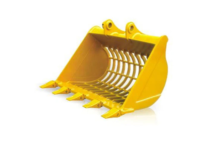 1ton-65ton Excavator Sieve Bucket Skeleton Grapple Bucket Wear Resistant