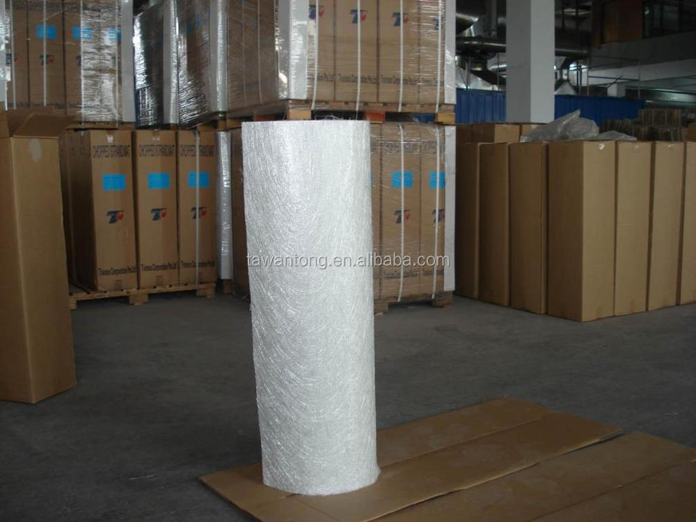 100g-600g EMC Fiber Glass Chopped Strand Mat Roofing Roll for Concrete