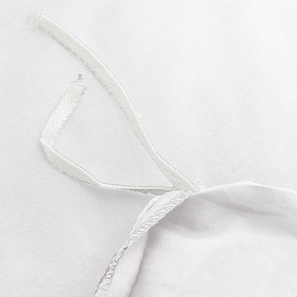 Air-Permeable King Size Hotel Bedding Set in White for a Luxurious Sleep Experience