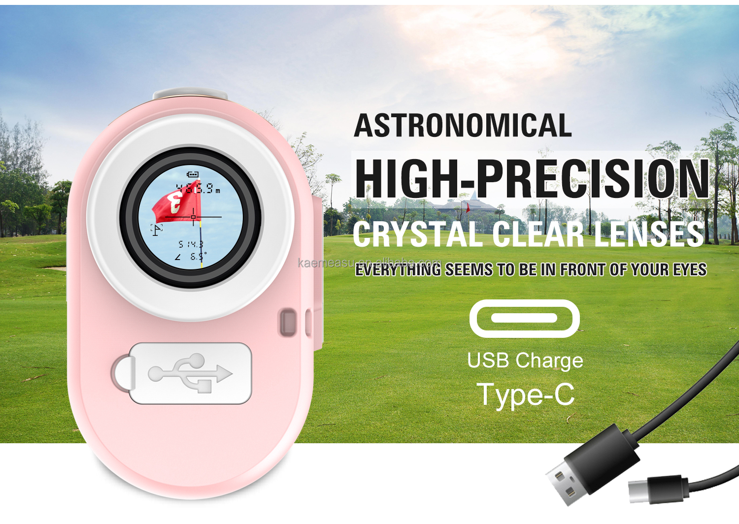 OEM Golf Slope Scope Laser Distance Meter Telescope Industrial Grade Golf Laser Rangefinders
