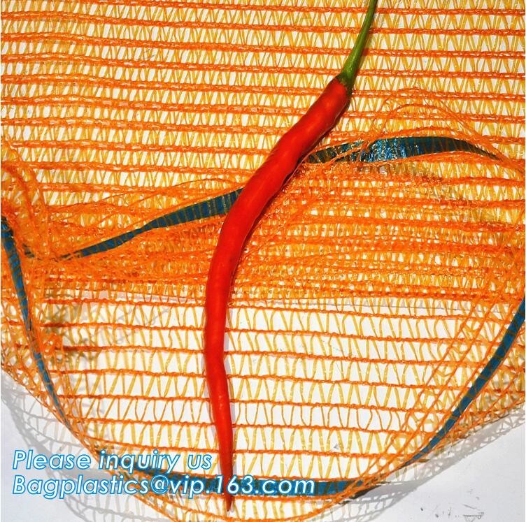 Reusable Solid Shopping Bag String Grocery Bag Shopper Cotton Tote Mesh Net Woven Portable Durable Shopping, BAGEASE