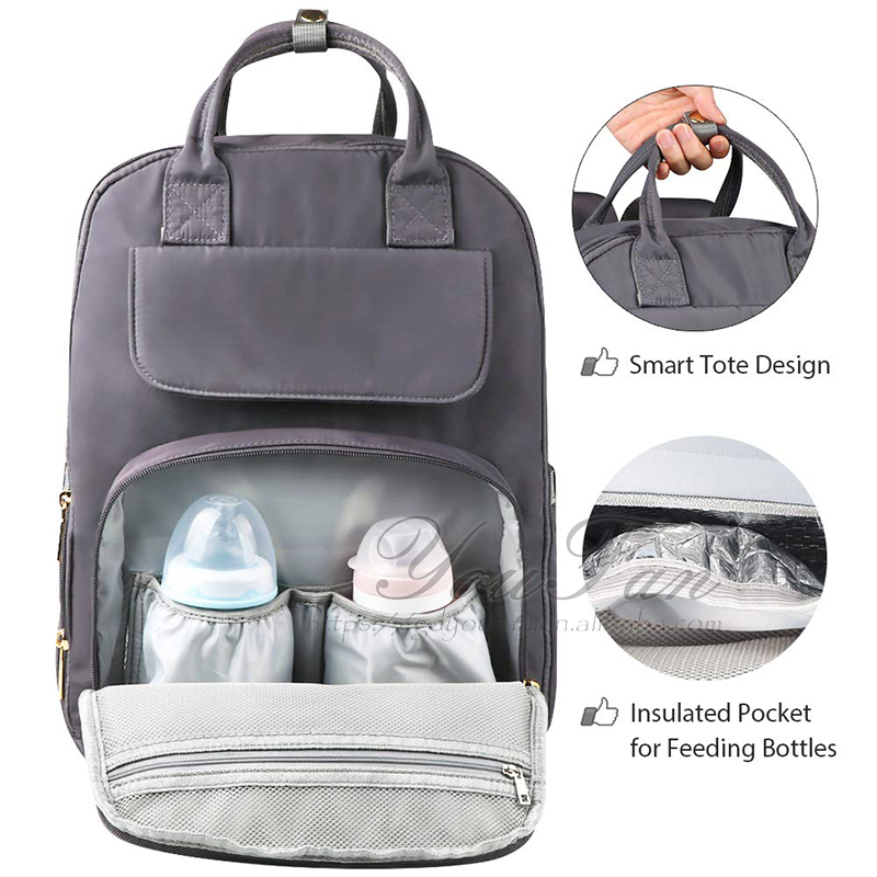 Travel Back Pack Maternity Baby Nappy Changing Bag adult diaper bag
