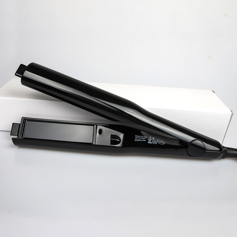 Twisted 2 In 1 Hair Straightener And Curler Lcd Display Fast PTC Heating