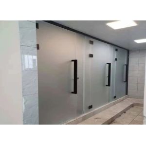 Customizable Frosted Privacy Glass with High Privacy Level and Scratch