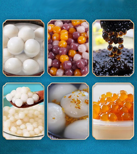 Stainless Steel Automatic Tapioca Pearl Maker Silver Multi Functional In Milk Tea Shop